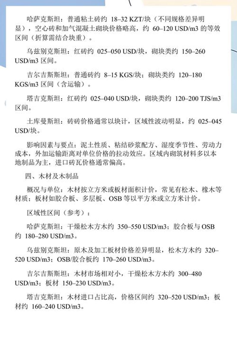 新型建材